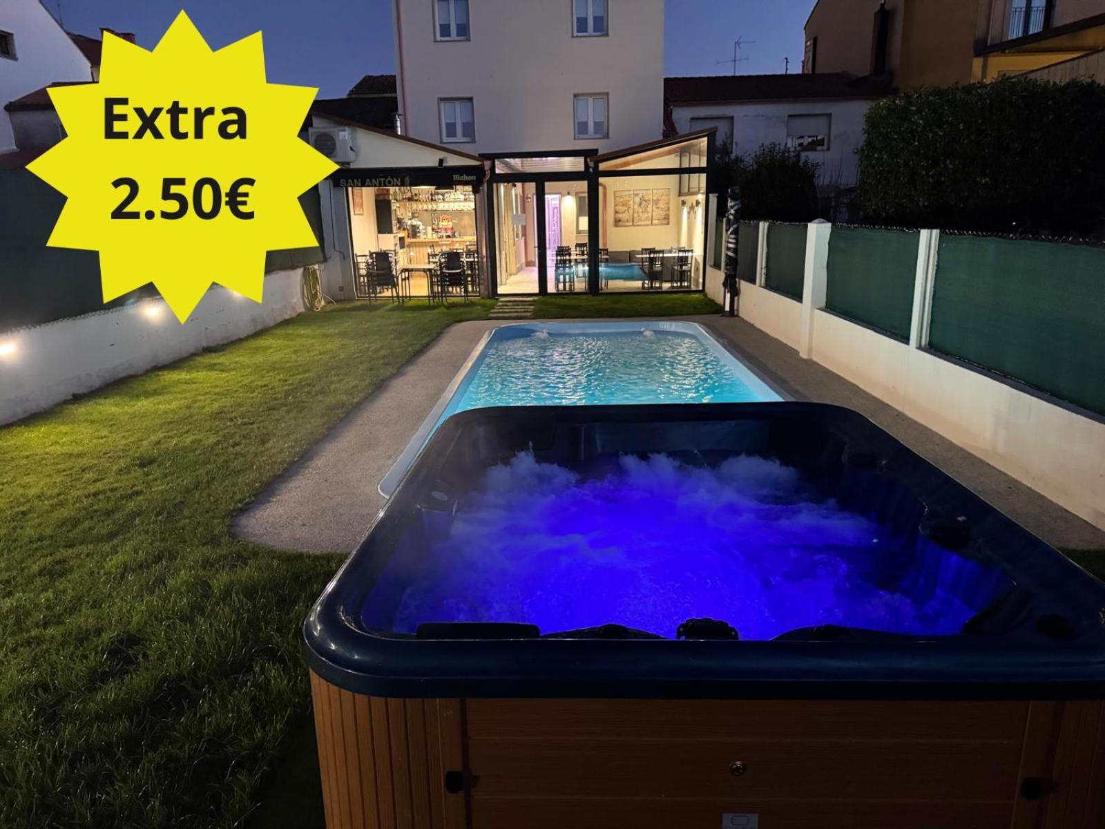 Albergue San Anton Melide Eksteriør bilde